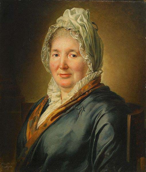 unknow artist Portrait of Christina Elisabeth Hjorth